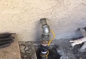 Gas Line Service Project