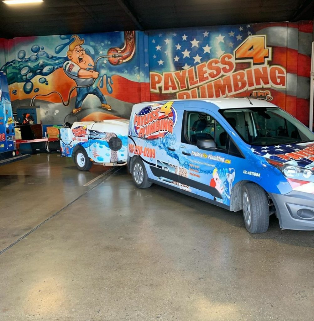 Payless for Plumbing Van